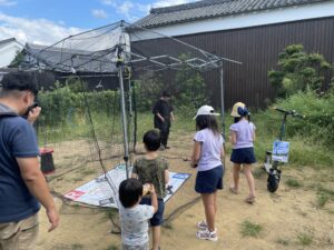 9.17今井町にて美と健康癒しマルシェ　ドローン操縦体験会